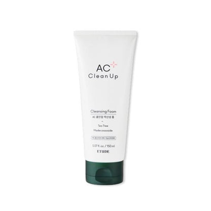 [Etude House] AC Clean Up Cleansing Foam 150ml