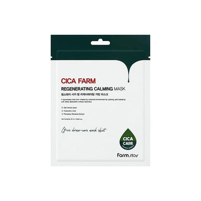 [Farmstay] Cica Farm Regenerating Calming Mask 25ml*10pcs