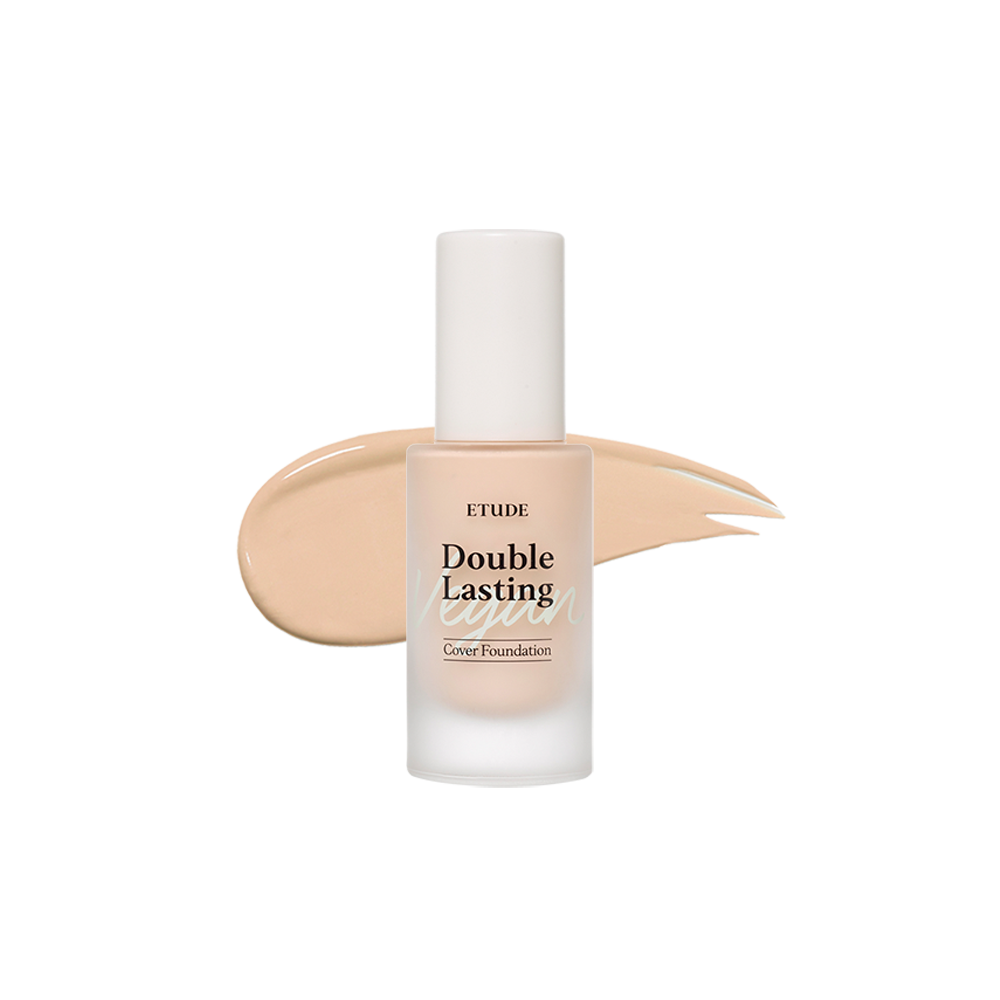 [Etude House] Double Lasting Vegan Cover Foundation 30g - No.23N1 Sand